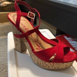 American Rag Red Sandal